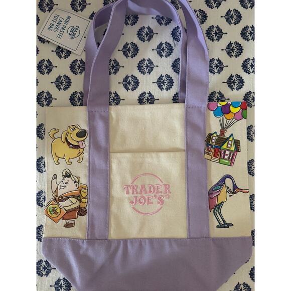 Disney UP Russell Doug and Kevin Custom Made Trader Joes Mini Tote One of a Kind - Picture 7 of 10